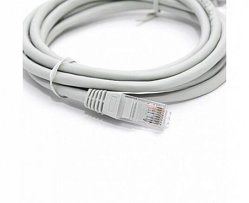 Патч-корд URT4E-M4N-1M/GY