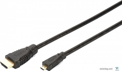 Кабель micro HDMI ASSMANN 1 м AK-330109-010-S