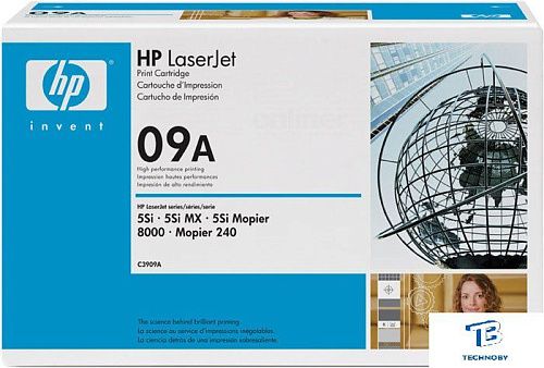 Картридж HP C3909A 09A черный