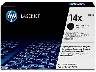 Картридж HP CF214X 14X черный