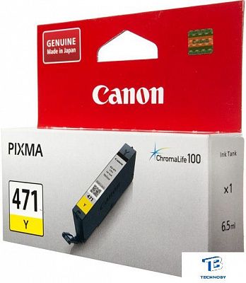 Картридж Canon 0403C001 CLI-471 желтый