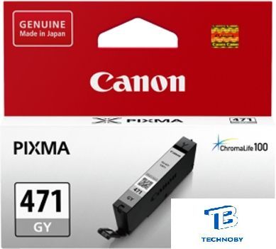 Картридж Canon 0404C001 CLI-471 серый