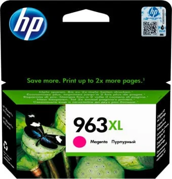Картридж HP 3JA28AE 963XL красный