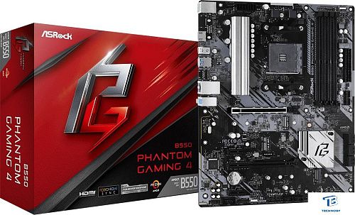 Материнская плата ASRock B550 Phantom Gaming 4
