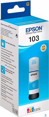 Картридж Epson C13T00S24A 103 голубой