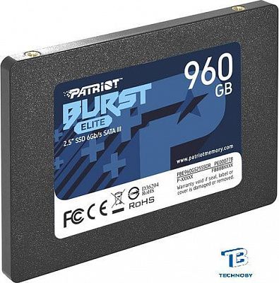 Накопитель SSD Patriot 960GВ PBE960GS25SSDR