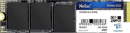 Накопитель SSD Netac 512GB NT01NV2000-512-E4X