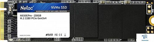 Накопитель SSD Netac 512GB NT01N930E-512G-E4X