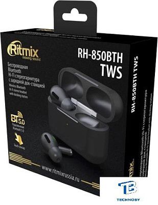 Наушники Ritmix RH-850BTH черный