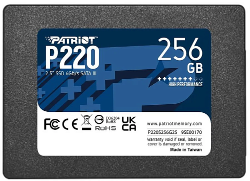 Накопитель SSD Patriot 256GB P220S256G25