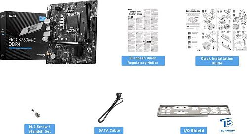 Материнская плата MSI PRO B760M-E DDR4
