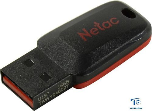 Флэш накопитель Netac 16GB NT03U197N-016G-20BK