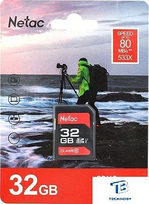 Карта памяти Netac 32GB NT02P600STN-032G-R
