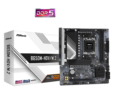 Материнская плата ASRock B650M-HDV/M.2