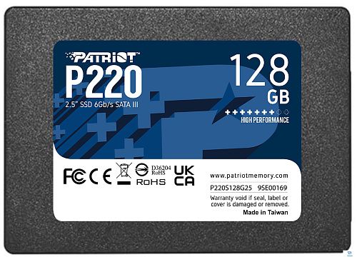 Накопитель SSD Patriot 128GB P220S128G25