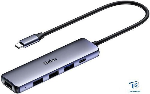 USB хаб Netac NT08WF13-30GR