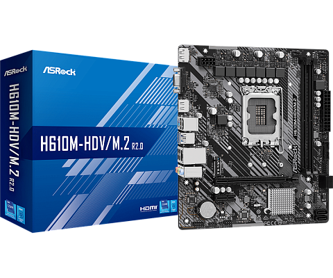 Материнская плата ASRock H610M-HDV M.2 R2.0