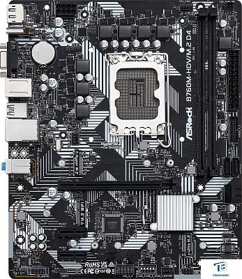 Материнская плата ASRock B760M-HDV/M.2