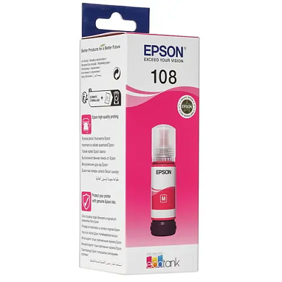 Картридж Epson C13T09C34A 108 красный