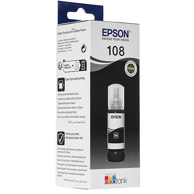 Картридж Epson C13T09C14A 108 черный