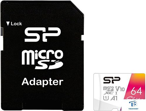 Карта памяти Silicon Power 64GB SP064GBSTXBV1V20SP