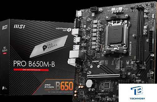 Материнская плата MSI PRO B650M-B