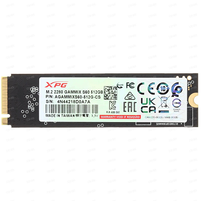 Накопитель SSD A-Data 512GB AGAMMIXS60-512G-CS