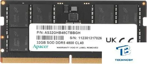ОЗУ Apacer AS32GHB48CTBBGH