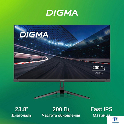 Монитор Digma 24P410F черный