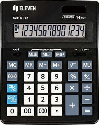 Калькулятор Eleven Business Line CDB1401-BK