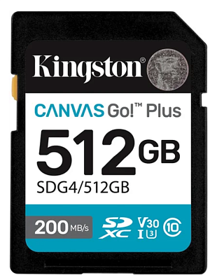 Карта памяти Kingston SDG4/512GB