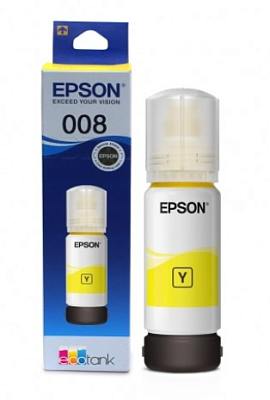 Картридж Epson C13T06G498 008 желтый