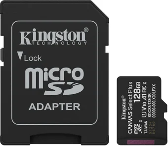 Карта памяти Kingston SDCS3/128GB