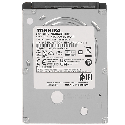 Жесткий диск Toshiba 1TB MQ04ABF100V