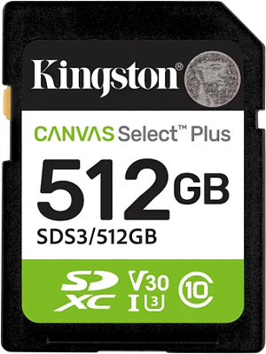 Карта памяти Kingston SDS3/512GB