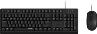 Набор (Клавиатура+мышь) Rapoo NX1500 черный