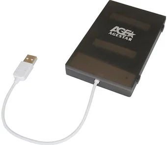 Бокс для накопителей AgeStar 3UB2A12 Black
