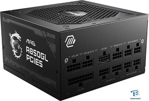 Блок питания MSI MAG A850GL PCIE5 WHITE