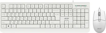 Набор (Клавиатура+мышь) Acer OCC400 белый